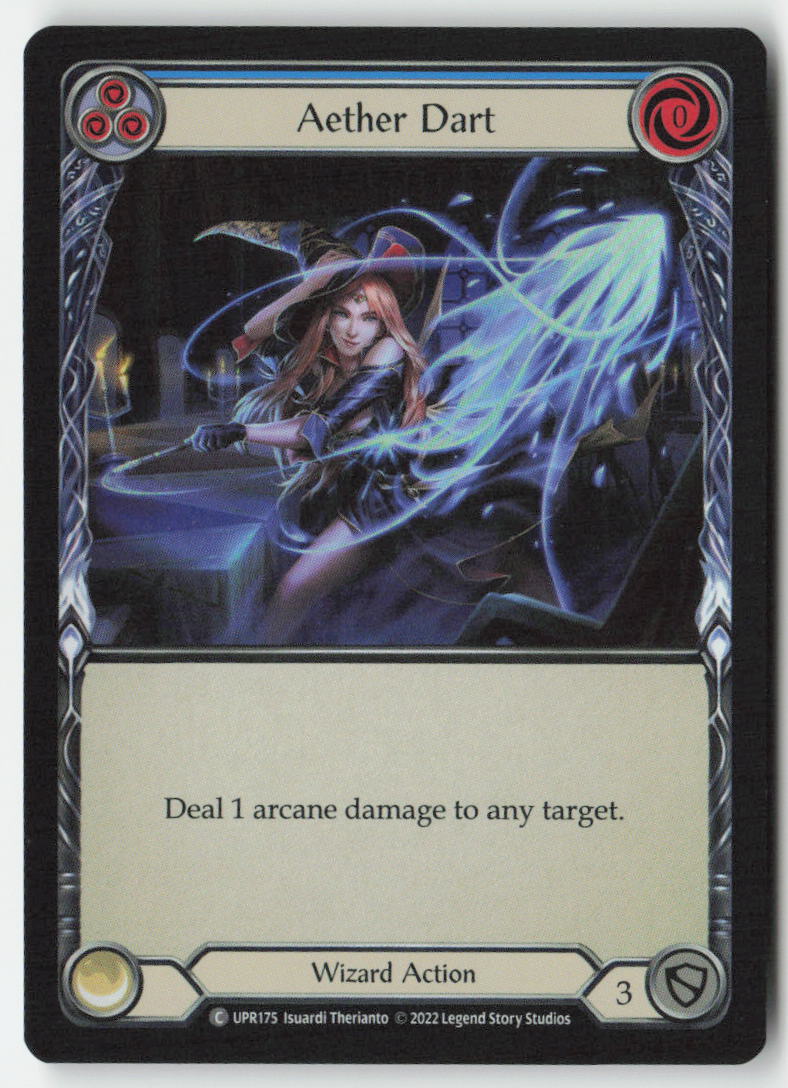 Aether Dart (Blue) #UPR175 - Uprising - Flesh and Blood - Common - Near Mint