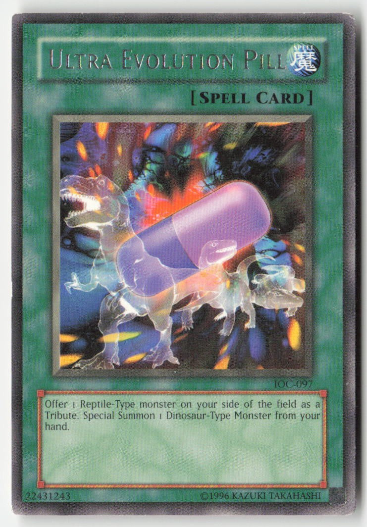 Ultra Evolution Pill IOC-097 Unlimited Rare Moderately Played