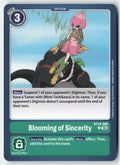 Blooming of Sincerity BT14-096 Normal Uncommon Lightly Played