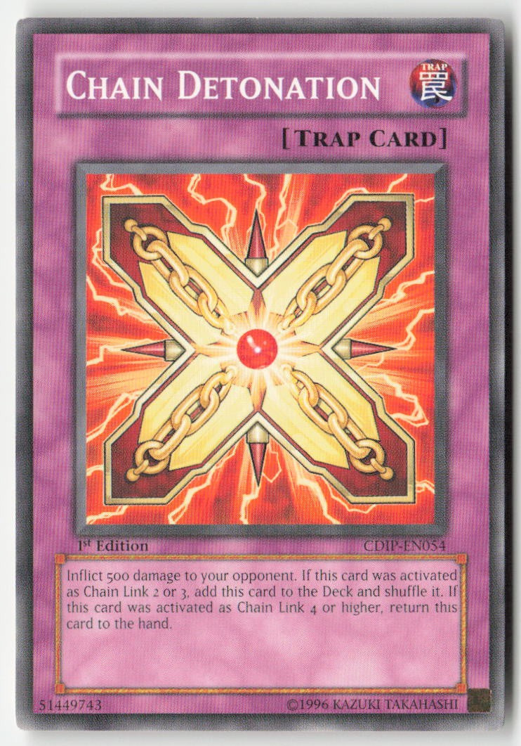 Chain Detonation CDIP-EN054 1st Edition Common Moderately Played
