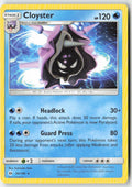 Cloyster 34/149 Regular Sun & Moon Moderately Played