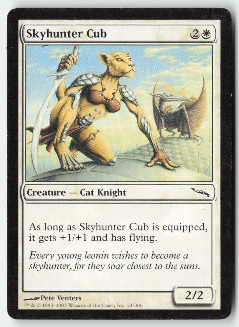 Skyhunter Cub MRD 21 Common Moderately Played