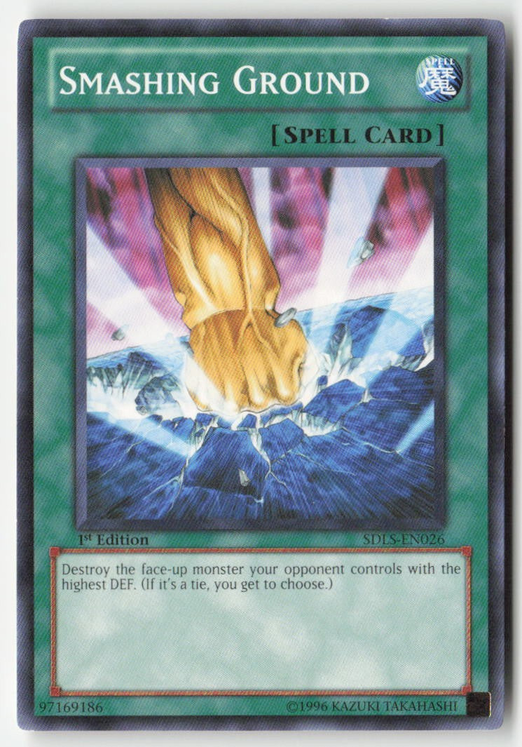 Smashing Ground SDLS-EN026 1st Edition Common Moderately Played, Front