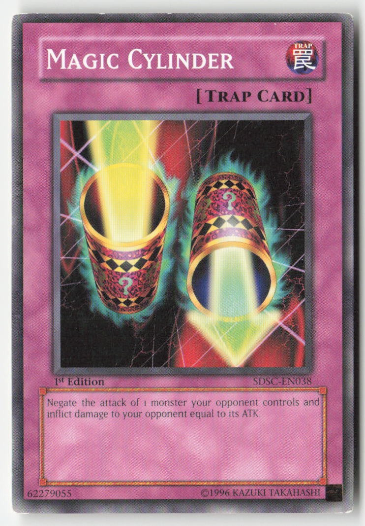 Magic Cylinder SDSC-EN038 1st Edition Common Moderately Played, Front
