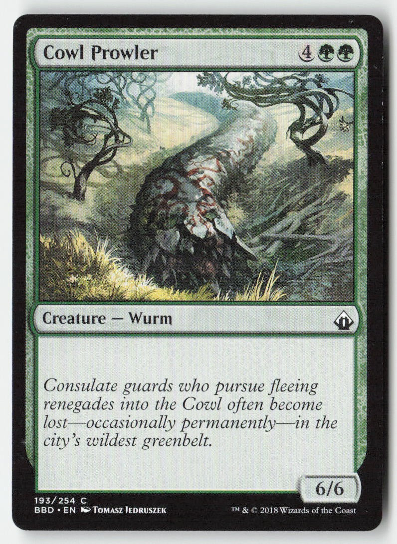 Cowl Prowler BBD 193 Common Moderately Played