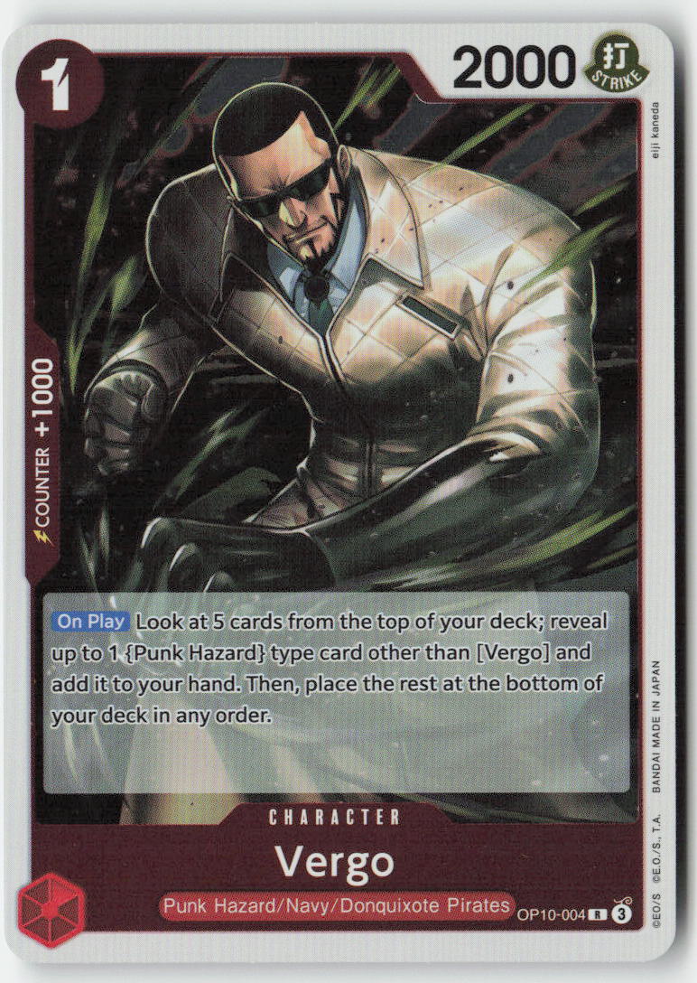 Vergo OP10-004 Foil Rare Lightly Played