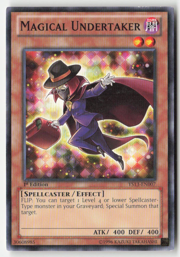 Magical Undertaker YS13-EN007 1st Edition Common Moderately Played