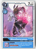 WereGarurumon ST2-08 Normal Rare Near Mint