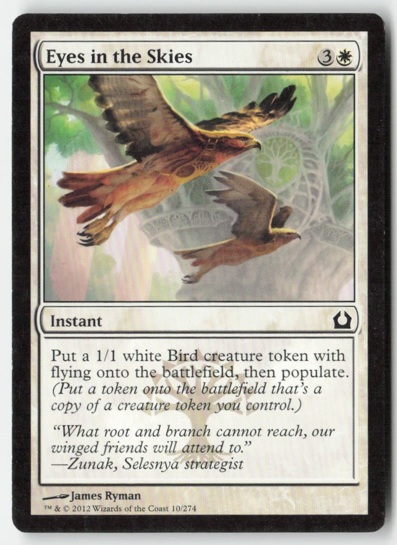 Eyes in the Skies RTR 10 Common Moderately Played, Front