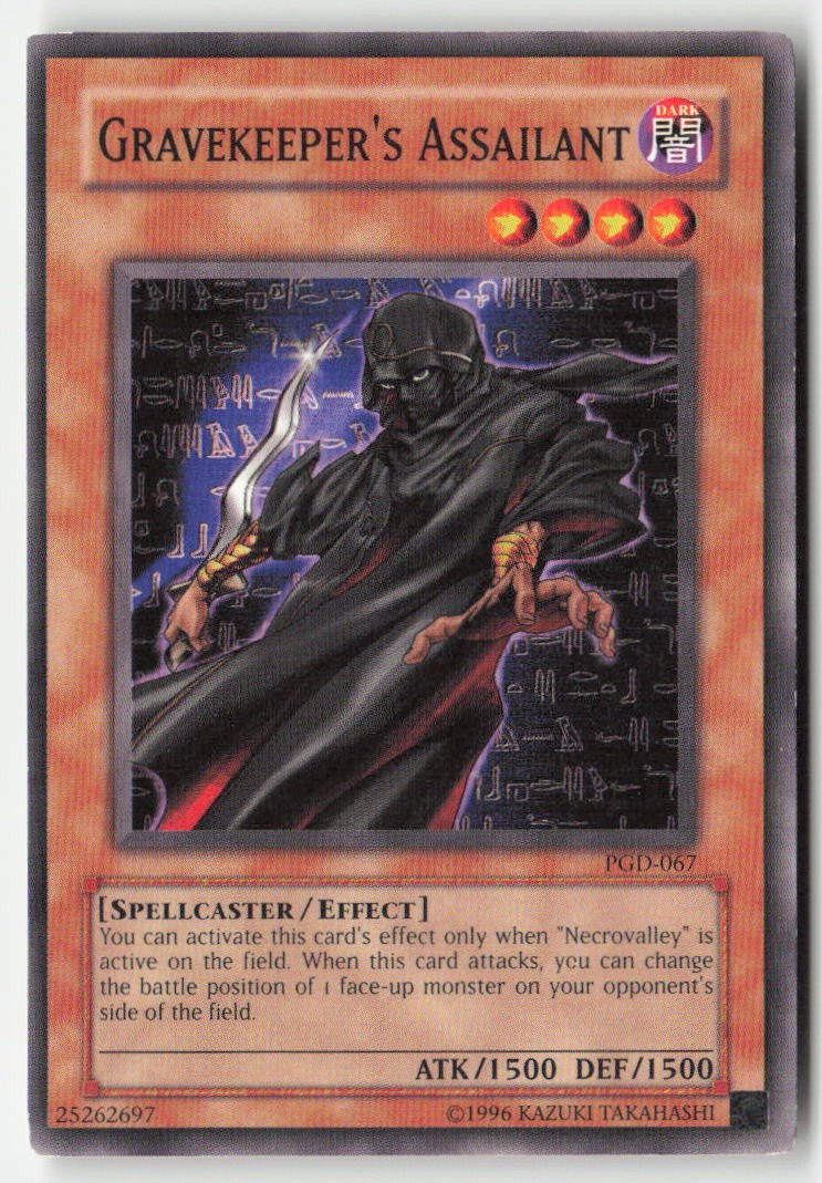 Gravekeeper's Assailant PGD-067 Unlimited Common Moderately Played