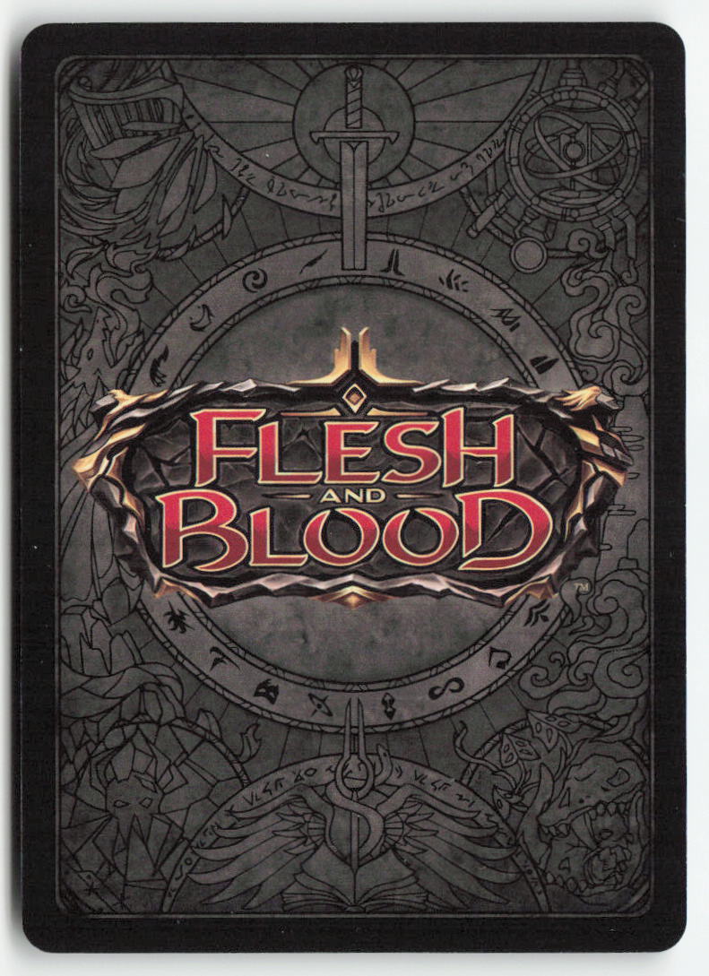 Hydraulic Press (Red) #EVO102 - Bright Lights - Flesh and Blood - Rare - Near Mint, Back