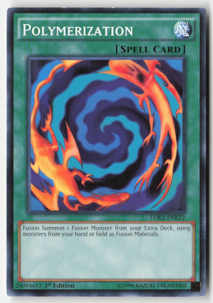 Polymerization LDK2-ENK22 1st Edition Common Moderately Played, Front