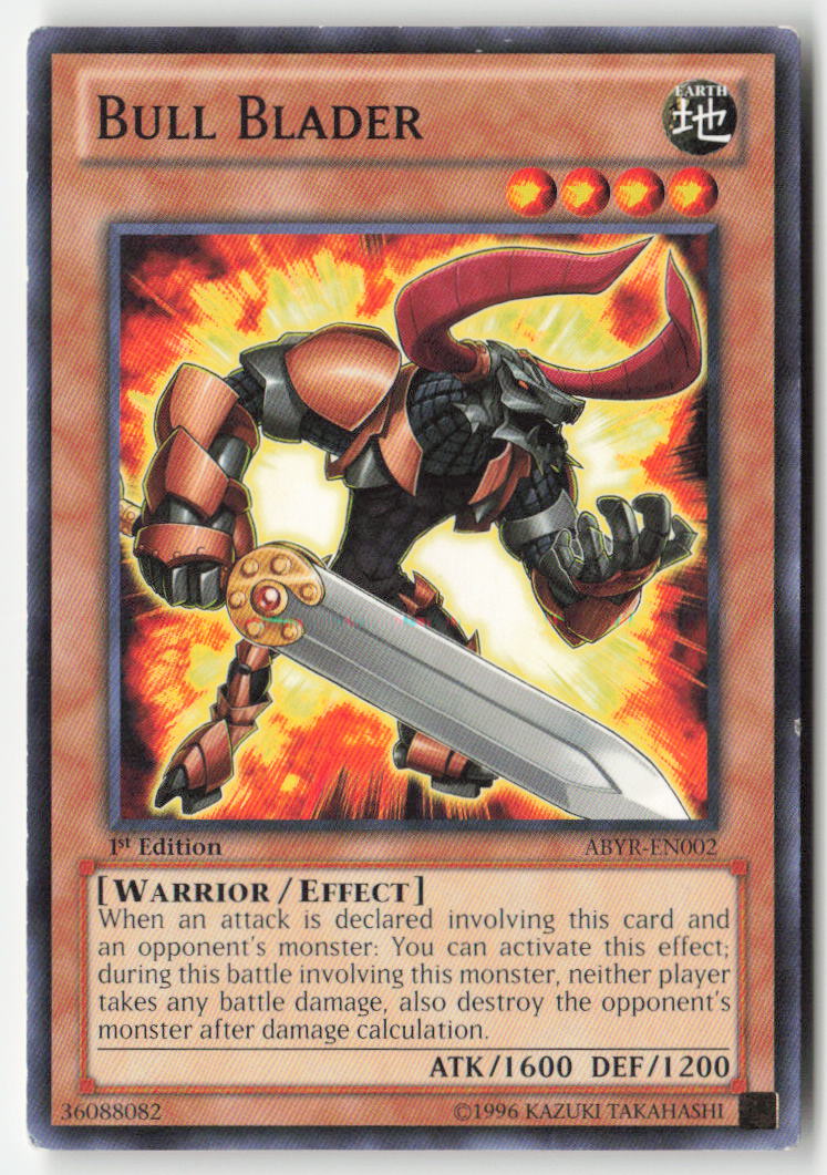 Bull Blader ABYR-EN002 1st Edition Common Moderately Played
