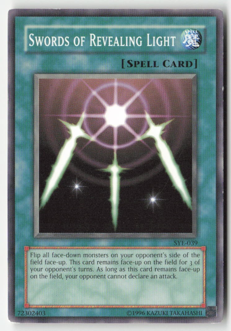 Swords of Revealing Light SYE-039 Unlimited Common Moderately Played, Front