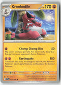 Krookodile 117/198 Regular Scarlet & Violet Moderately Played