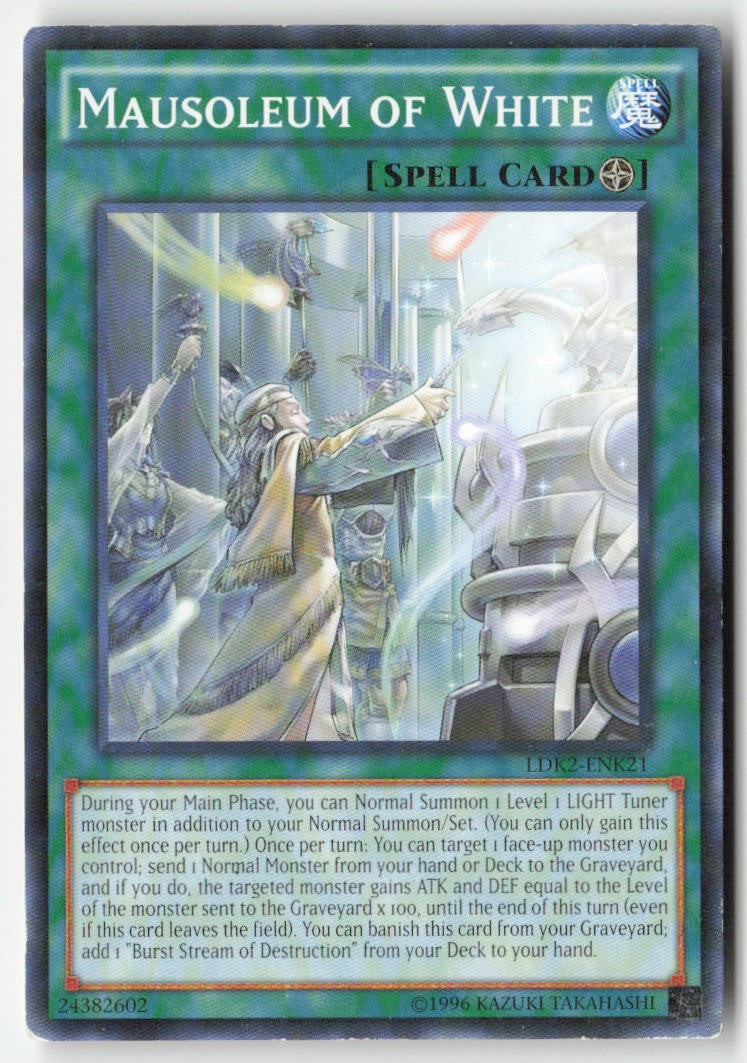 Mausoleum of White LDK2-ENK21 Unlimited Common Moderately Played, Front