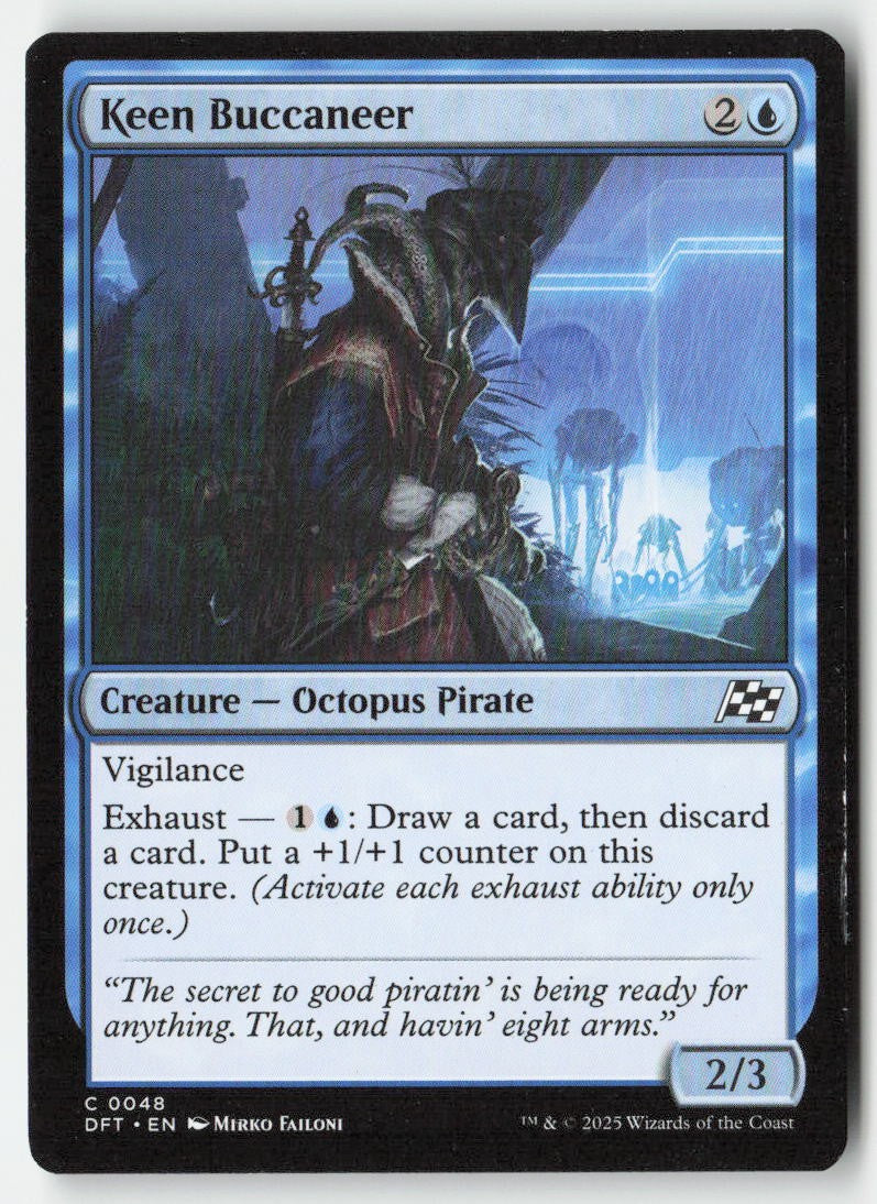 Keen Buccaneer DFT 48 Common Moderately Played