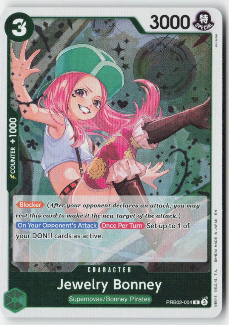 Jewelry Bonney -PRB02-004 PRB02-004 Foil Rare Lightly Played, Front