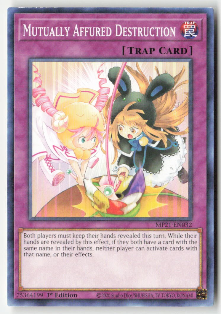 Mutually Affured Destruction MP21-EN032 1st Edition Common Moderately Played