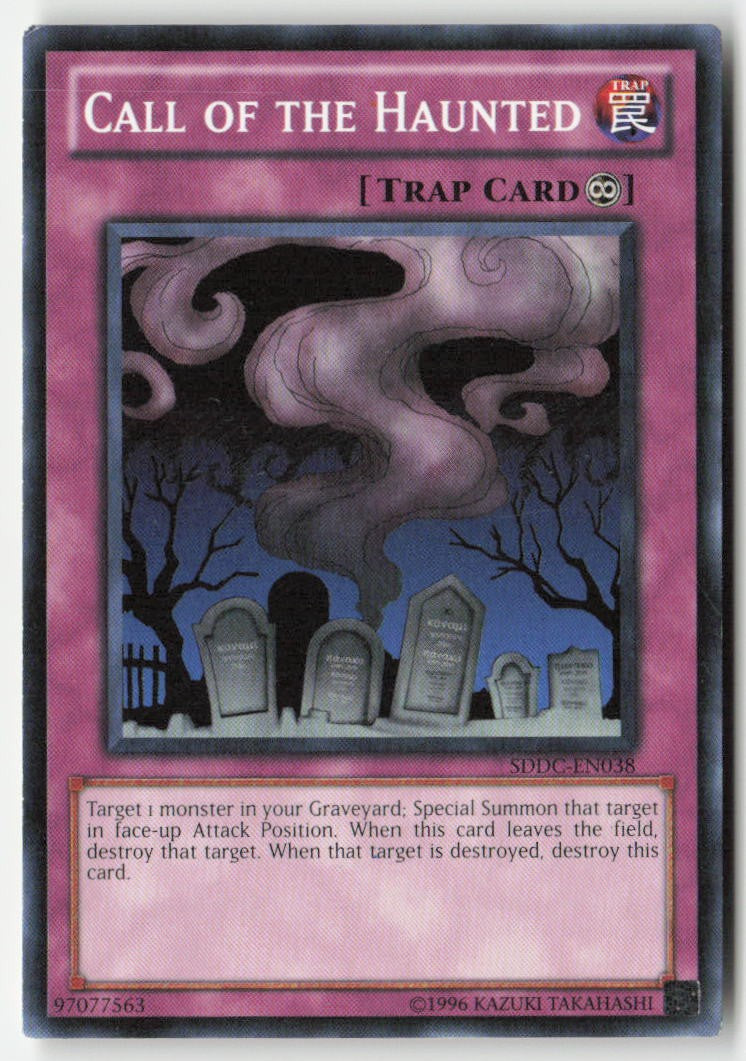 Call of the Haunted SDCR-EN036 Unlimited Common Moderately Played