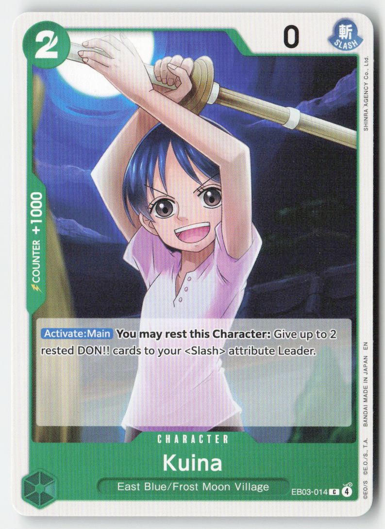 Kuina EB03-014 Normal Common Lightly Played, Front