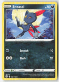 Sneasel 086/172 Regular Brilliant Stars Moderately Played