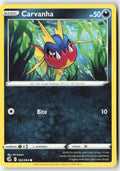 Carvanha 162/264 Regular Fusion Strike Moderately Played