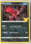 Yveltal 19/25 Holo Celebrations Moderately Played