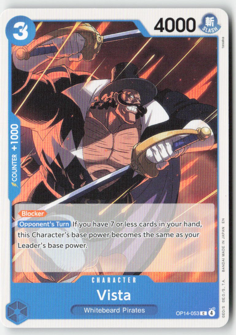 Vista OP14-053 Normal Common Lightly Played, Front
