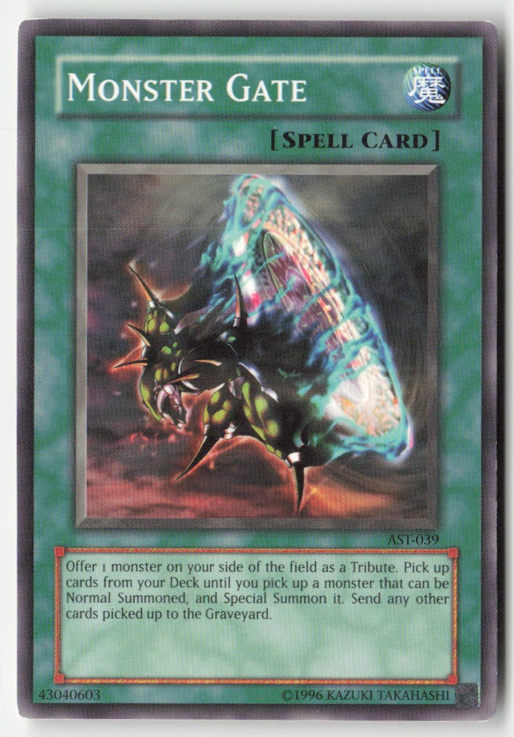 Monster Gate AST-039 Unlimited Common Moderately Played