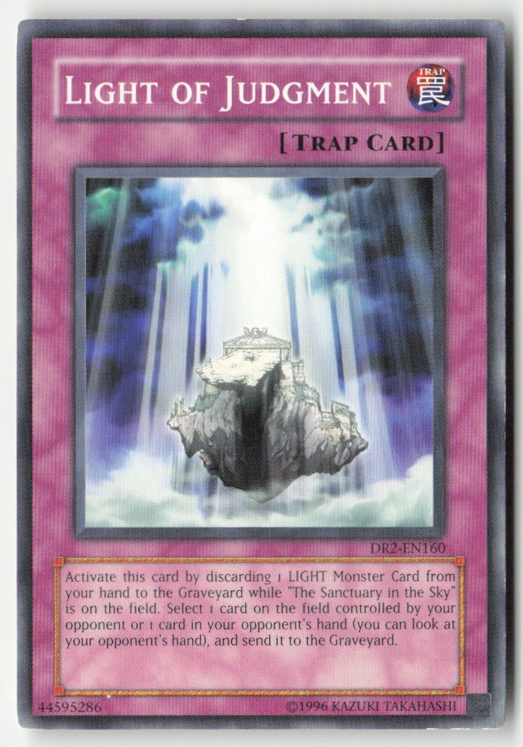 Light of Judgment DR2-EN160 Unlimited Common Moderately Played, Front