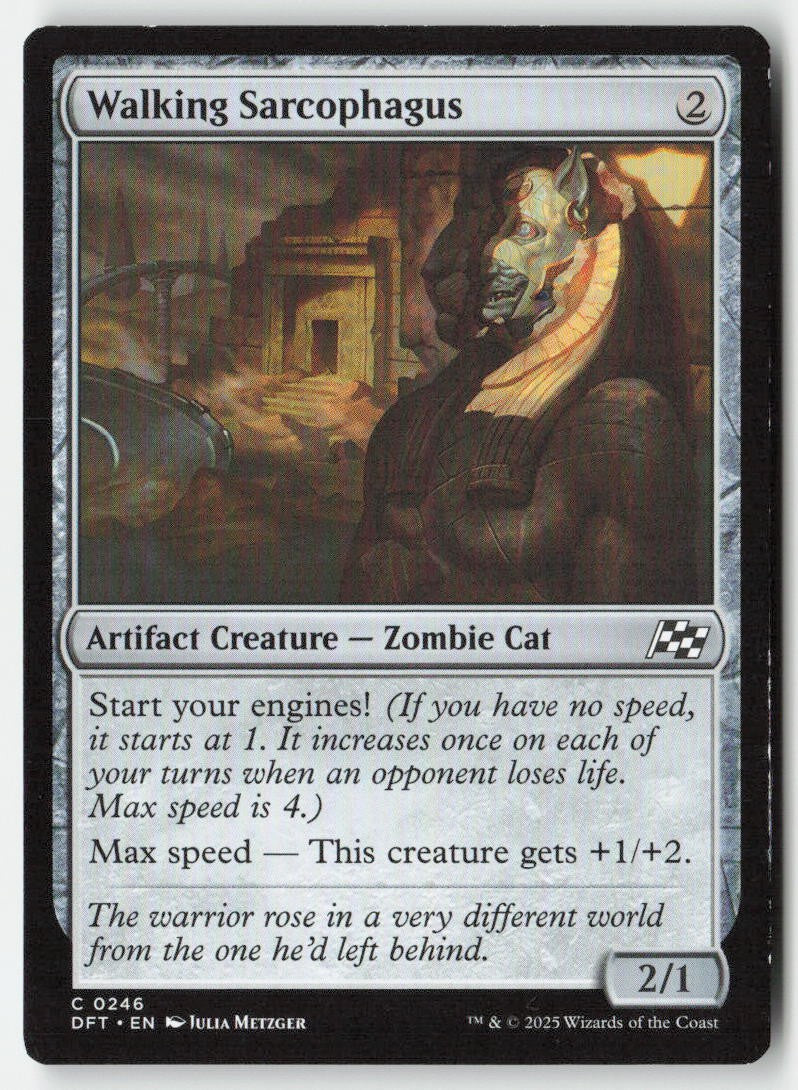 Walking Sarcophagus DFT 246 Common Moderately Played