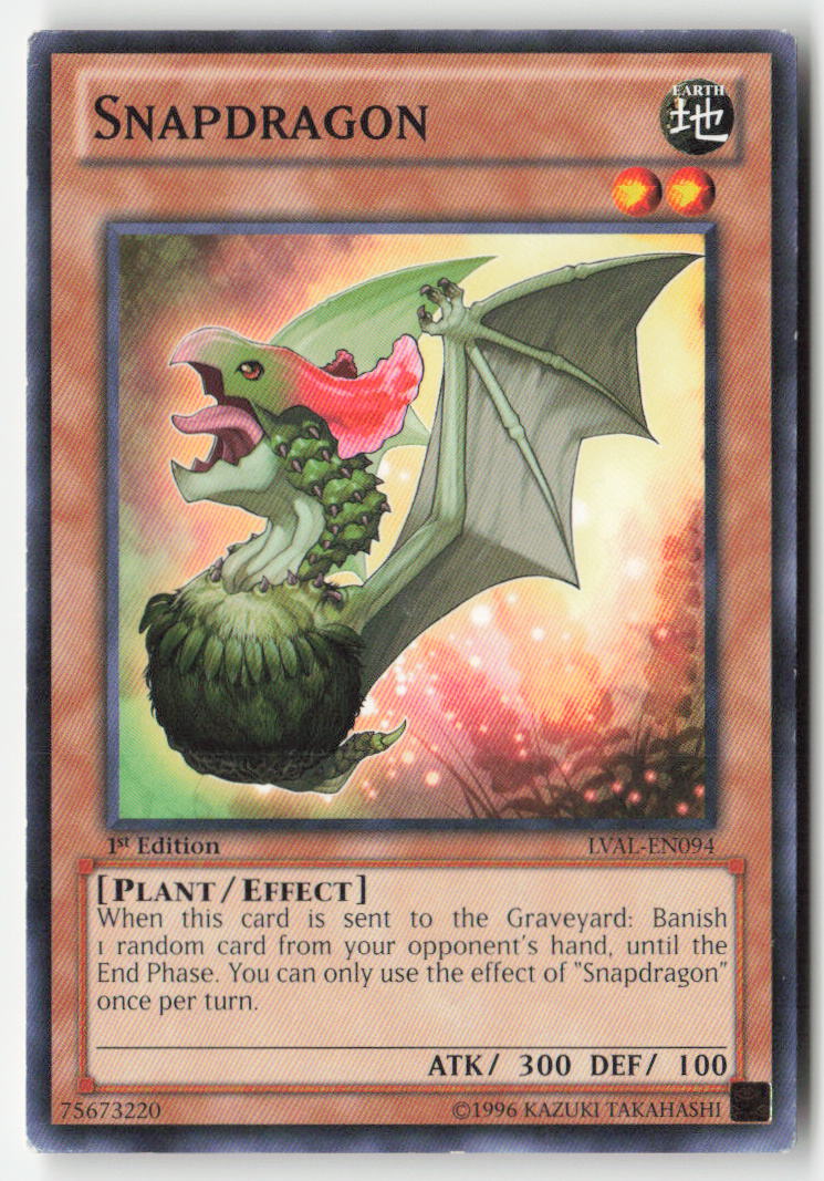 Snapdragon LVAL-EN094 1st Edition Common Moderately Played