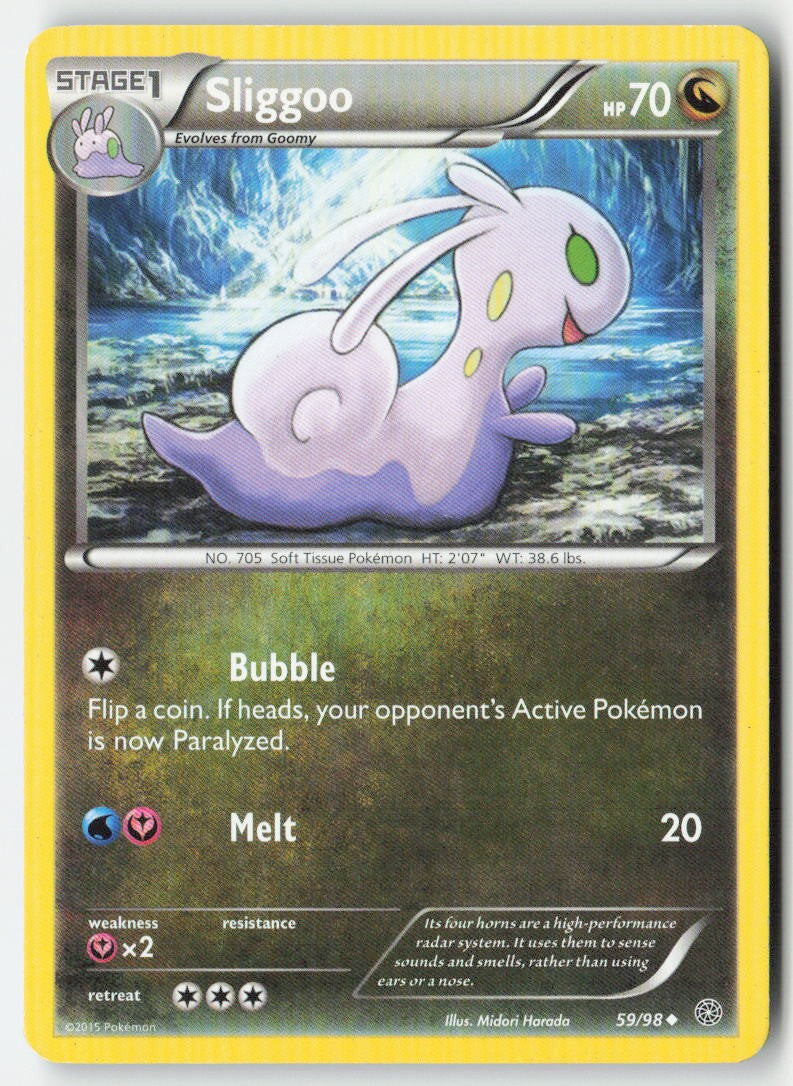 Sliggoo 59/98 Regular Ancient Origins Moderately Played