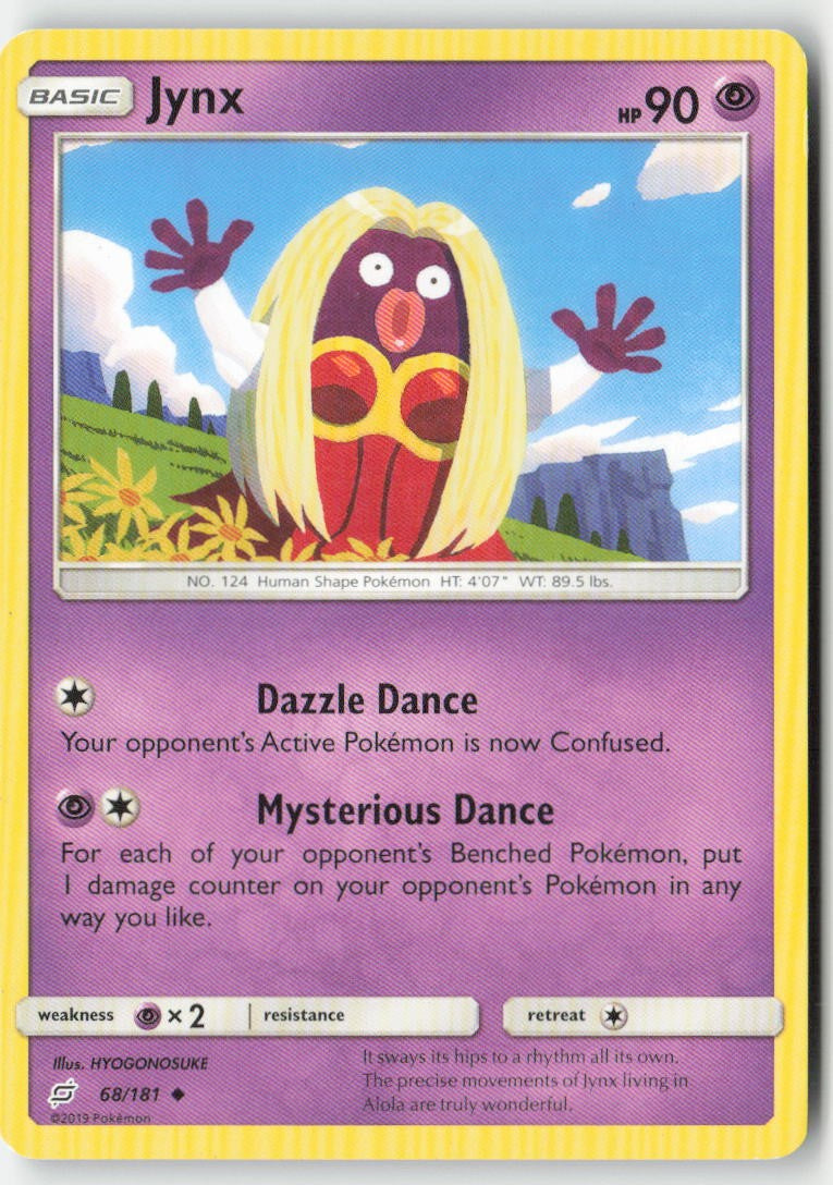 Jynx 68/181 Regular Team Up Moderately Played