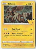 Zekrom 10/25 Holo Celebrations Moderately Played