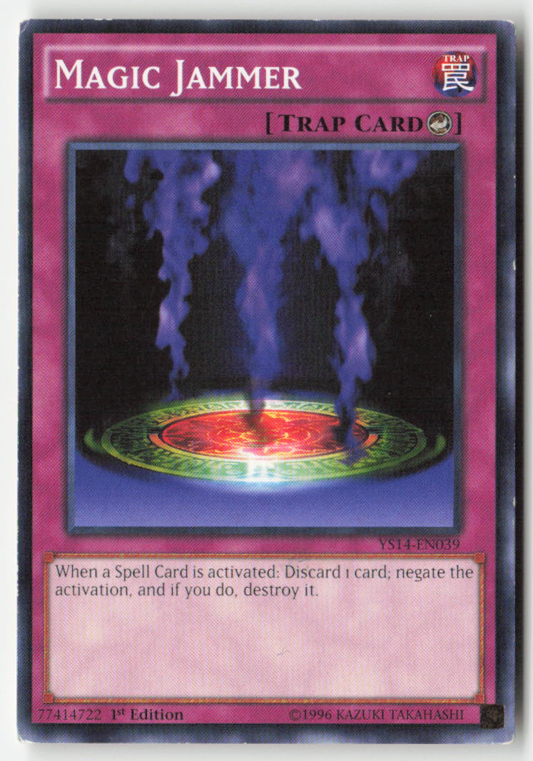 Magic Jammer YS14-EN039 1st Edition Common Moderately Played