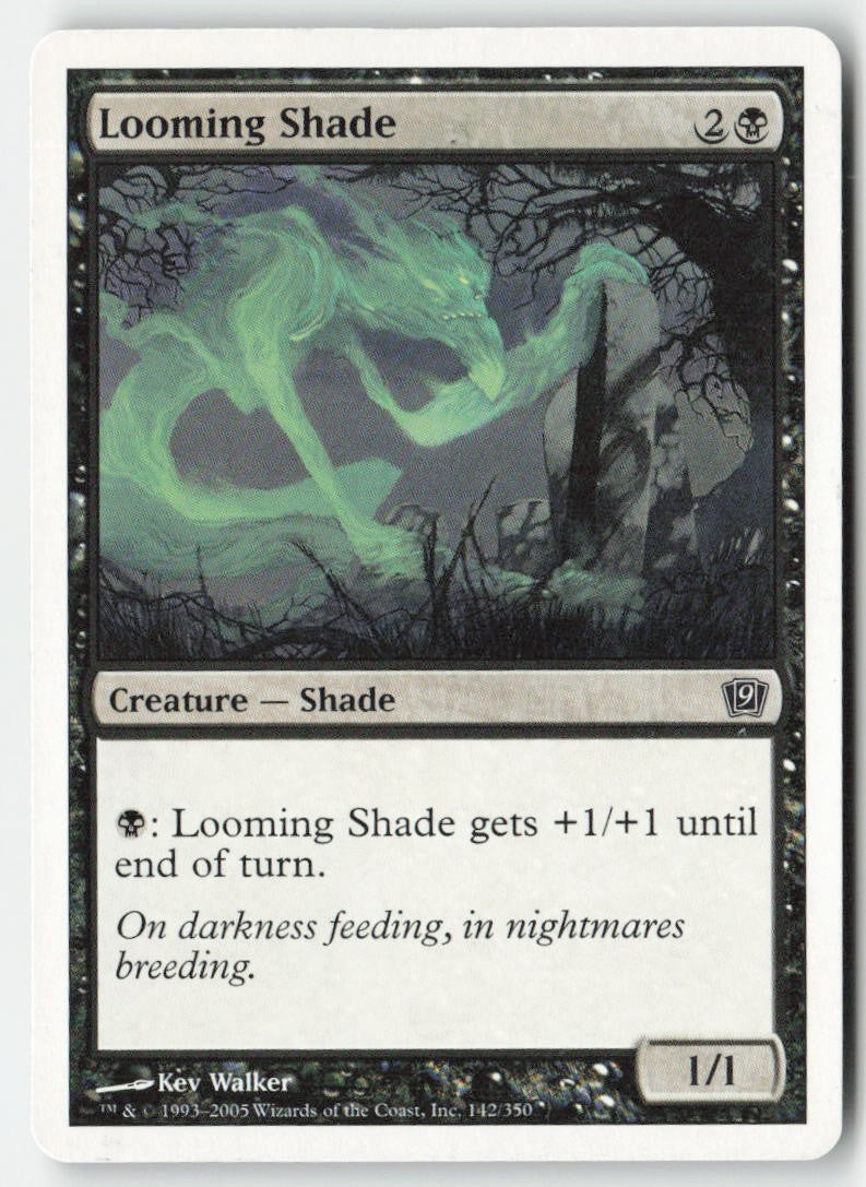Looming Shade 9ED 142 Common Moderately Played
