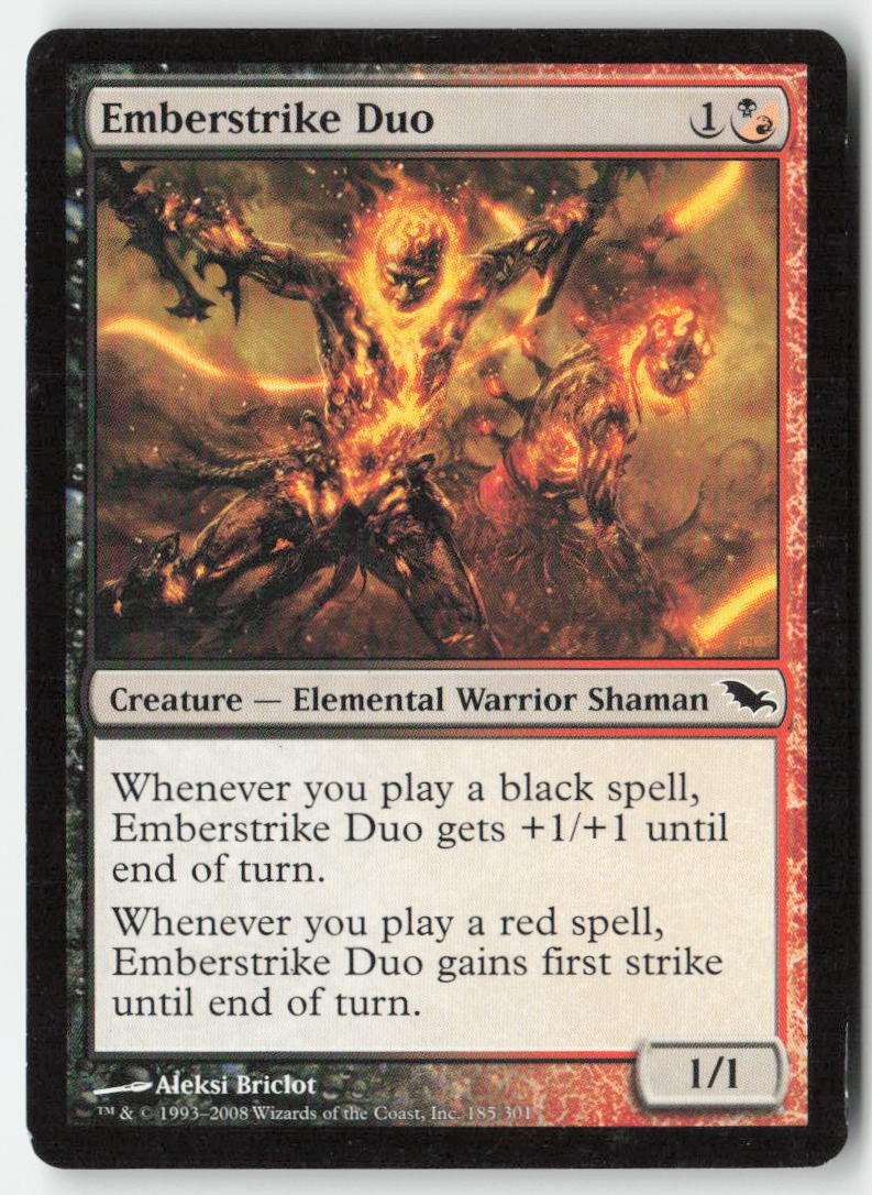 Emberstrike Duo SHM 185 Common Moderately Played