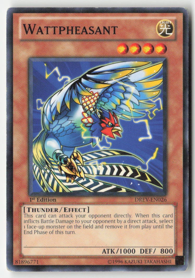 Wattpheasant DREV-EN026 1st Edition Common Moderately Played, Front