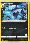 Sharpedo (Eevee Stamped) 163/264 Regular Battle Academy 2022 Moderately Played