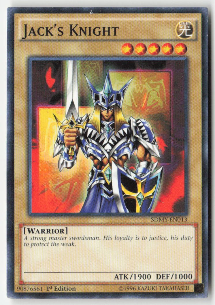Jack's Knight SDMY-EN013 1st Edition Common Moderately Played
