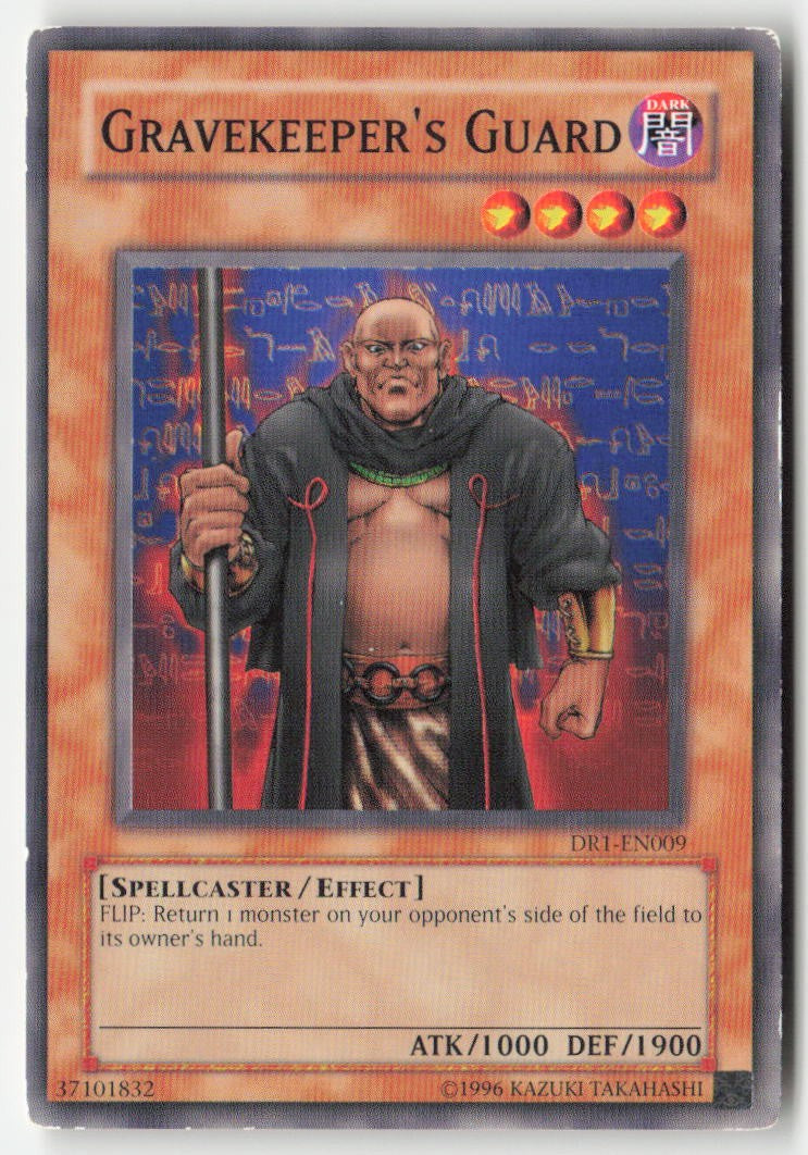 Gravekeeper's Guard DR1-EN009 Unlimited Common Moderately Played