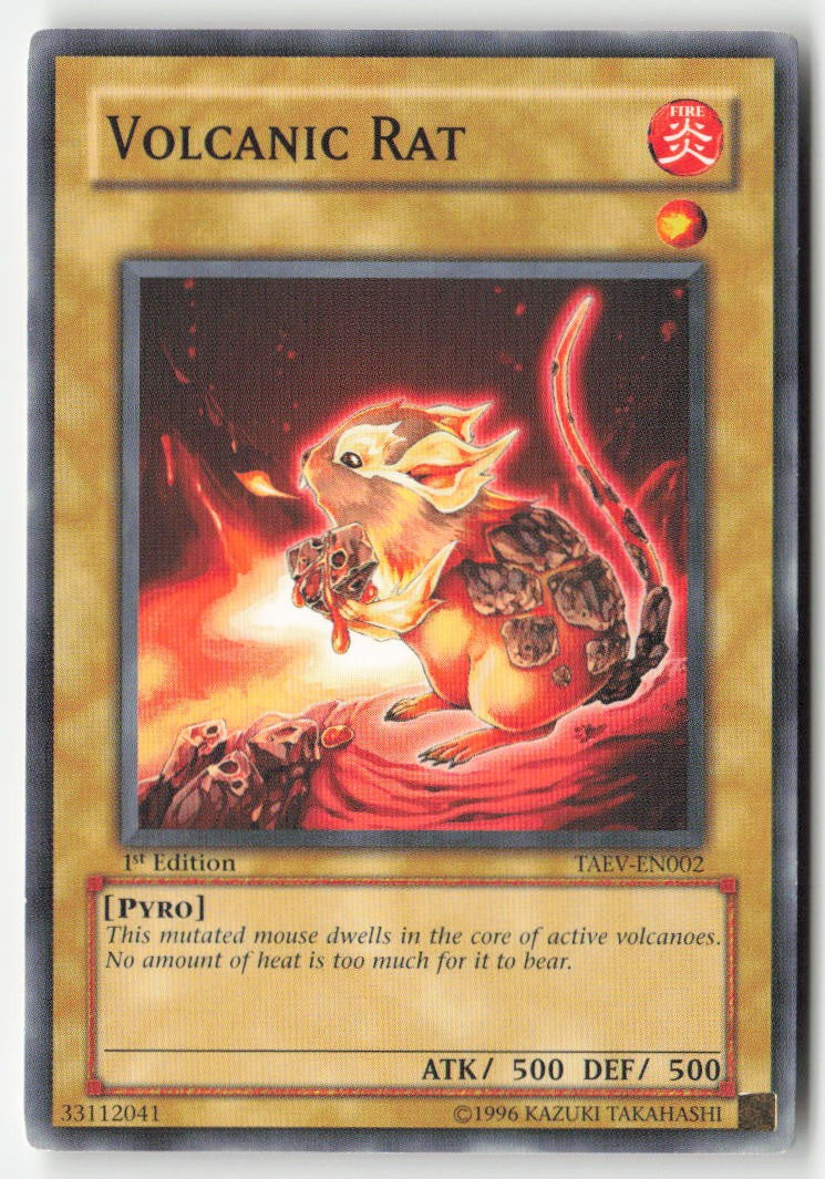 Volcanic Rat TAEV-EN002 1st Edition Common Moderately Played