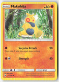 Makuhita 67/149 Regular Sun & Moon Moderately Played