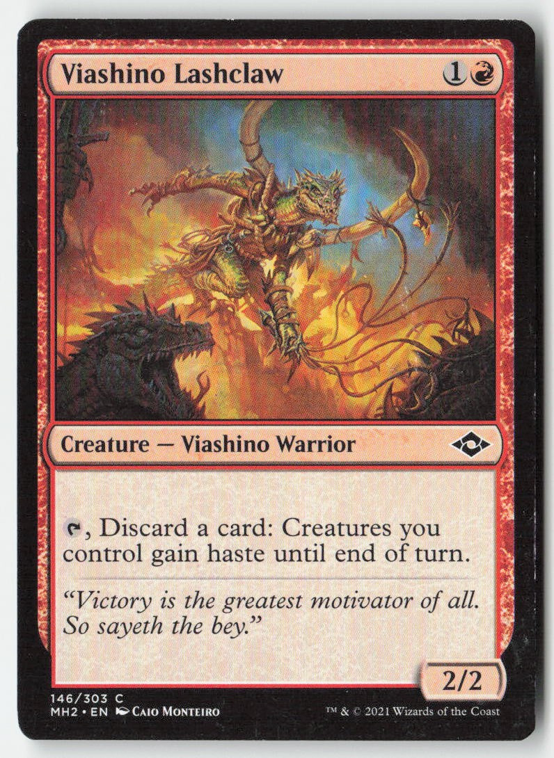 Viashino Lashclaw MH2 146 Common Moderately Played