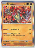 Groudon 108/217 Holo Ascended Heroes Moderately Played