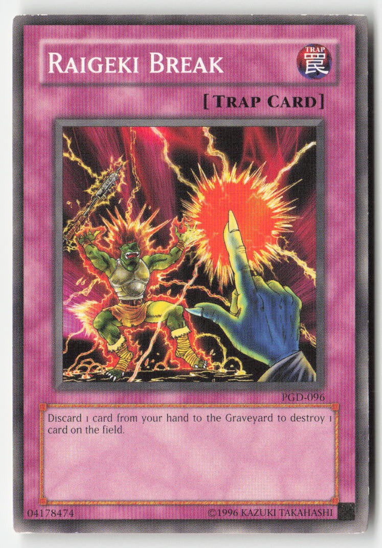 Raigeki Break PGD-096 Unlimited Common Moderately Played