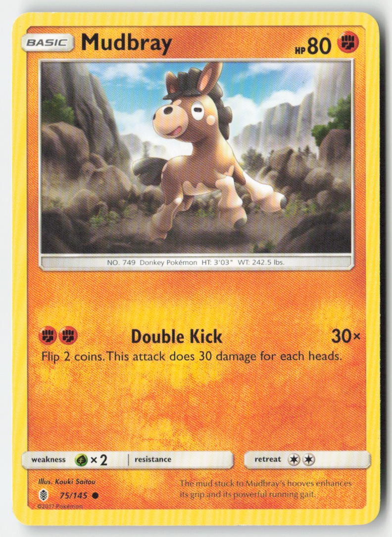 Mudbray 75/145 Regular Guardians Rising Moderately Played