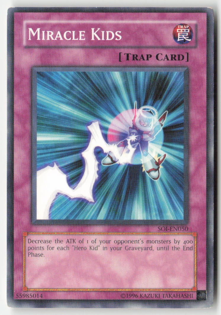 Miracle Kids SOI-EN050 Unlimited Common Moderately Played